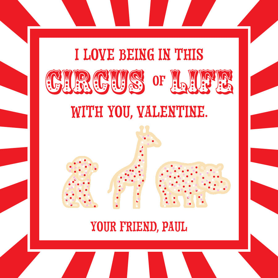 CIRCUS VALENTINE RED