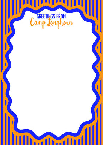 Camp Longhorn Starburst Stripe