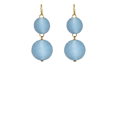 Pale Blue PomBon Two-Tier