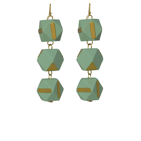 Seafoam Geometric Stack