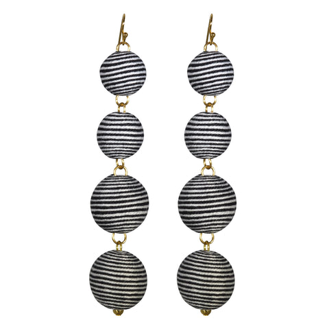 Black + White Combo PomBon Four-Tier