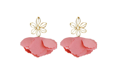 Coral Wire Flower Flutter