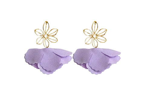 lilac wire flower flutter