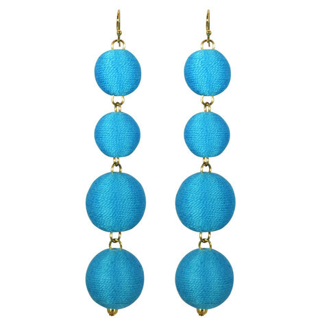 Turquoise PomBon Four-Tier