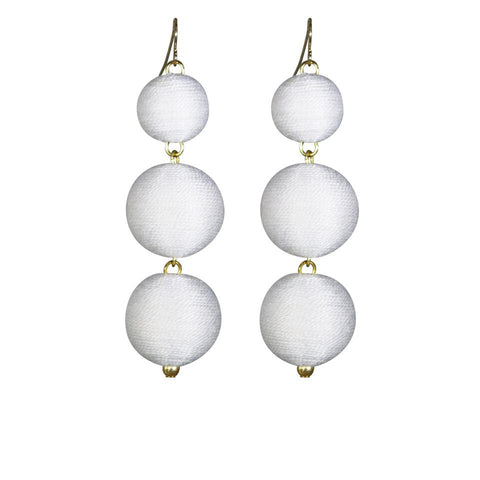 White PomBon Three-Tier