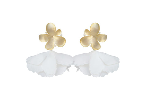 White Flower Flutter