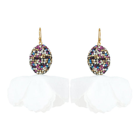 Rainbow Egg Pave White